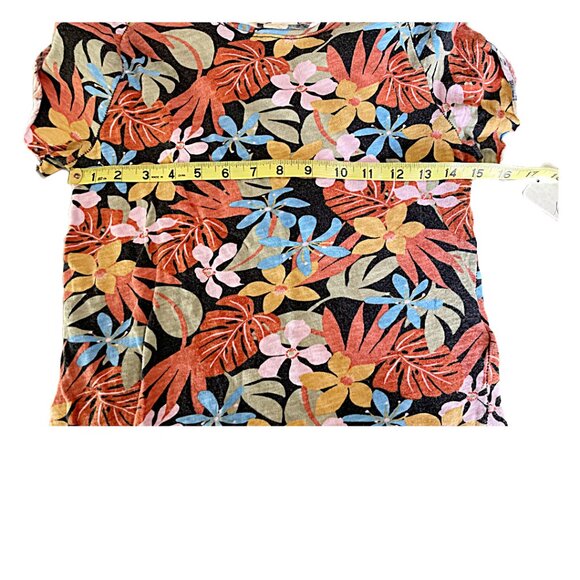 Free People We The Free T-Shirt Boho Floral Be My Baby Tee Size Medium - Picture 8 of 8